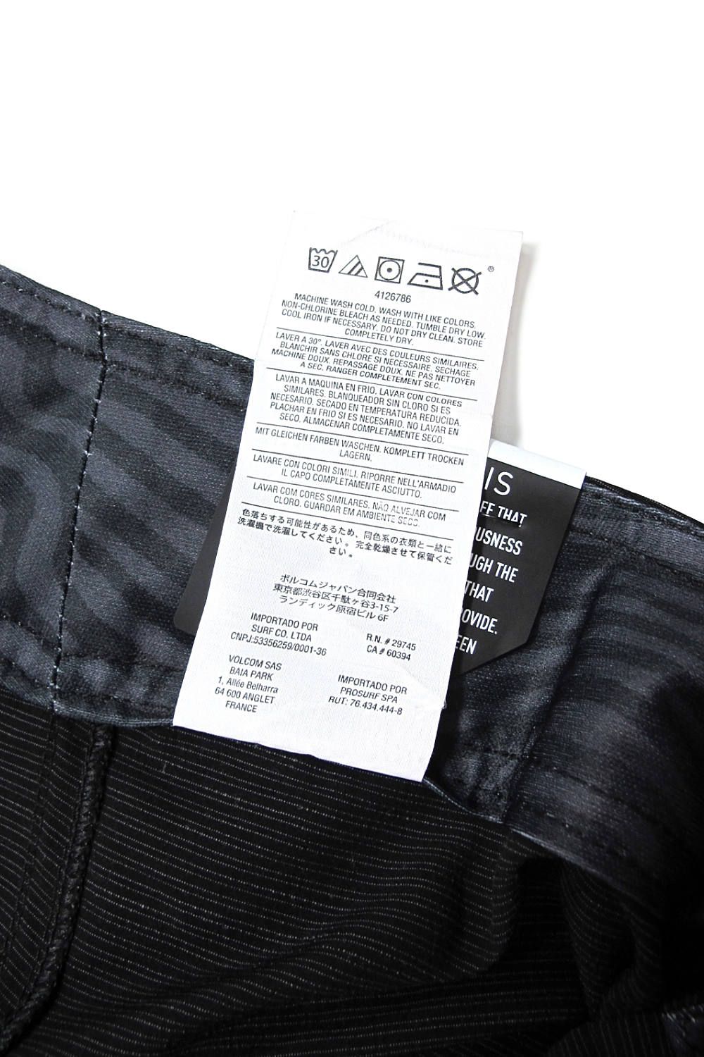 SURF SHORTS 6 Collaboration with VOLCOM (BLACK) / ボルコム コラボサーフショーツ