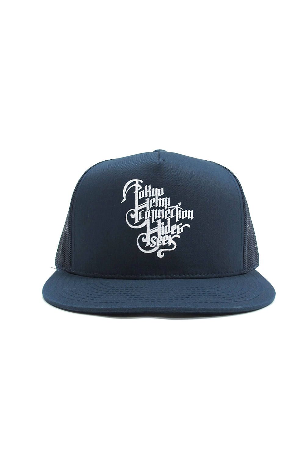 HIDE AND SEEK - × TOKYO HEMP CONNECTION MESH CAP (BLACK