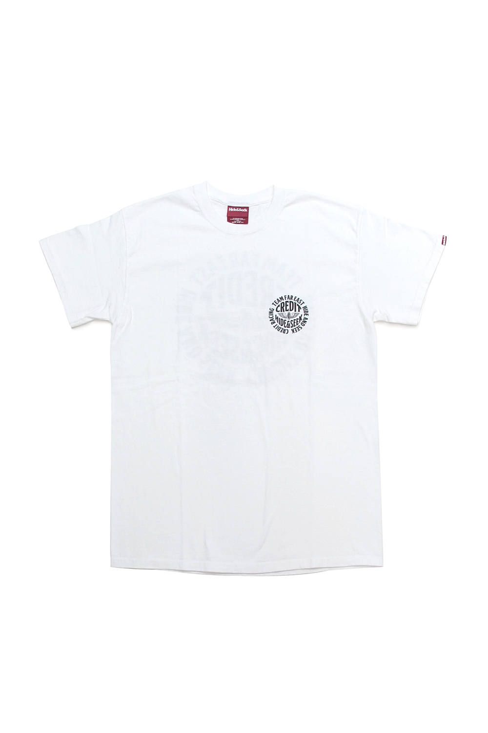 × CREDIT S/S TEE (WHITE) / クレジット コラボT