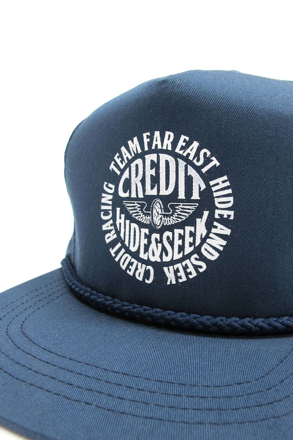 × CREDIT WORK CAP (NAVY) / クレジット コラボキャップ