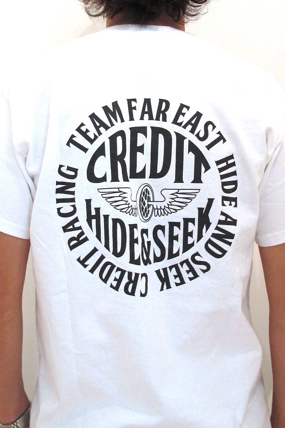 × CREDIT S/S TEE (WHITE) / クレジット コラボT