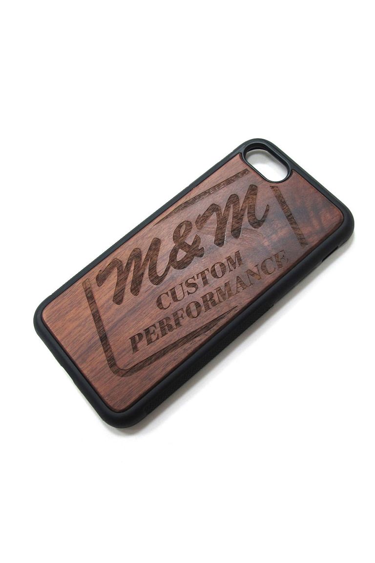 M&M CUSTOM PERFORMANCE - WOOD IPHONE CASE DESIGN A (IPHONE7/8 