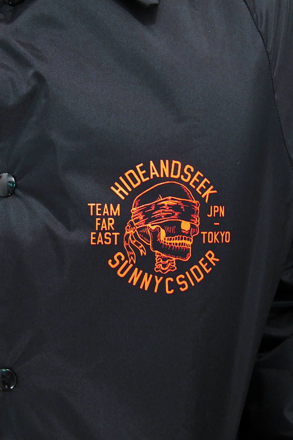 HideandSeek - × SUNNY C SIDER Team JKT (BLACK×ORANGE) / サニーシー 