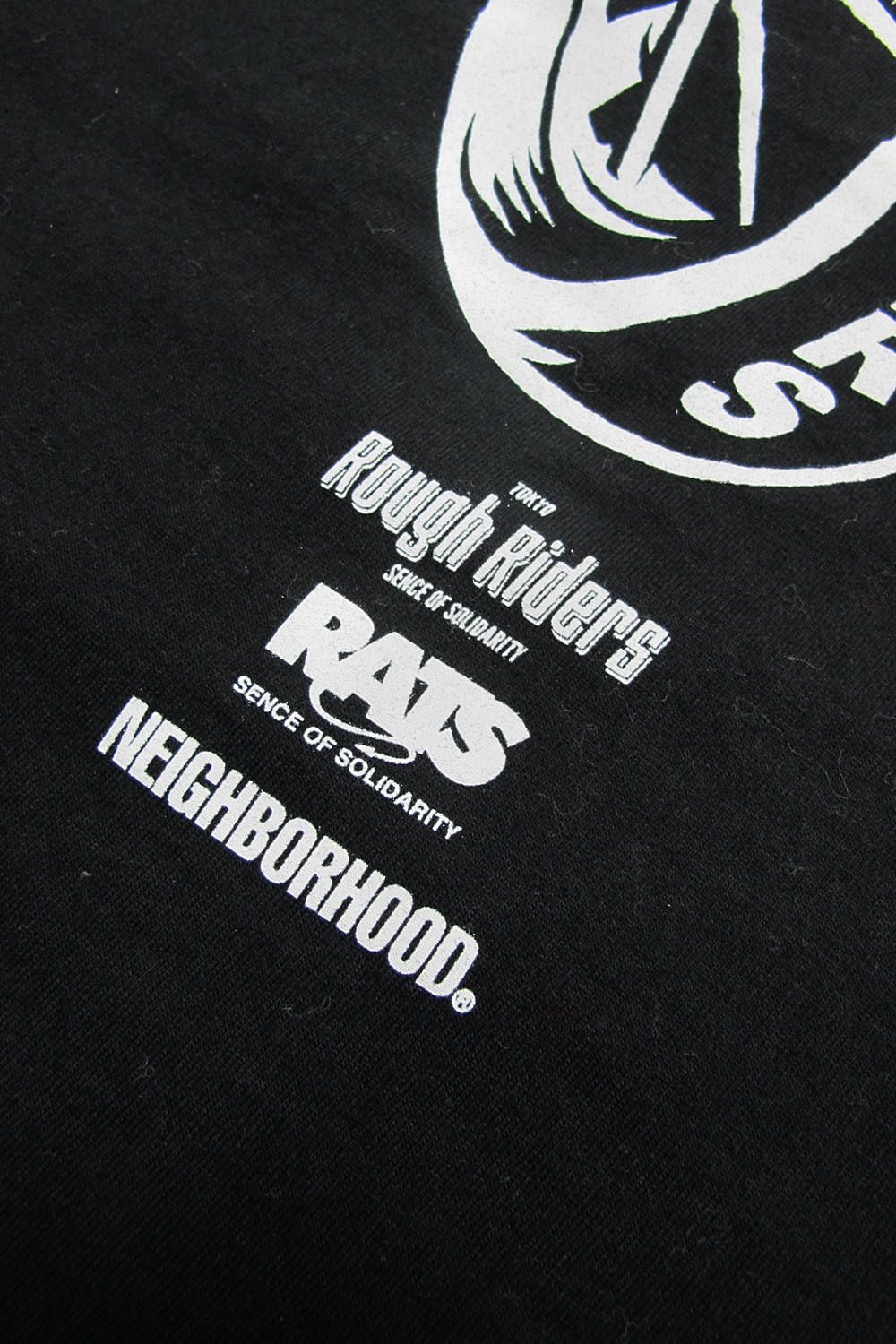 RATS - ×NEIGHBORHOOD T.R.R TEE (BLACK) / ×ネイバーフッド TOKYO