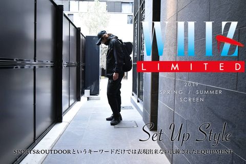 WHIZ LIMITED / 19SS SET UP 特集。