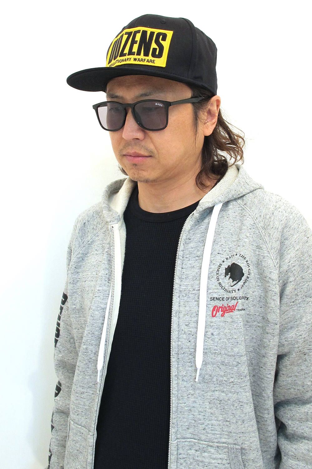 RATS - DOZENS PATCH CAP TYPE-H (BLACK) / ダズンズワッペン 