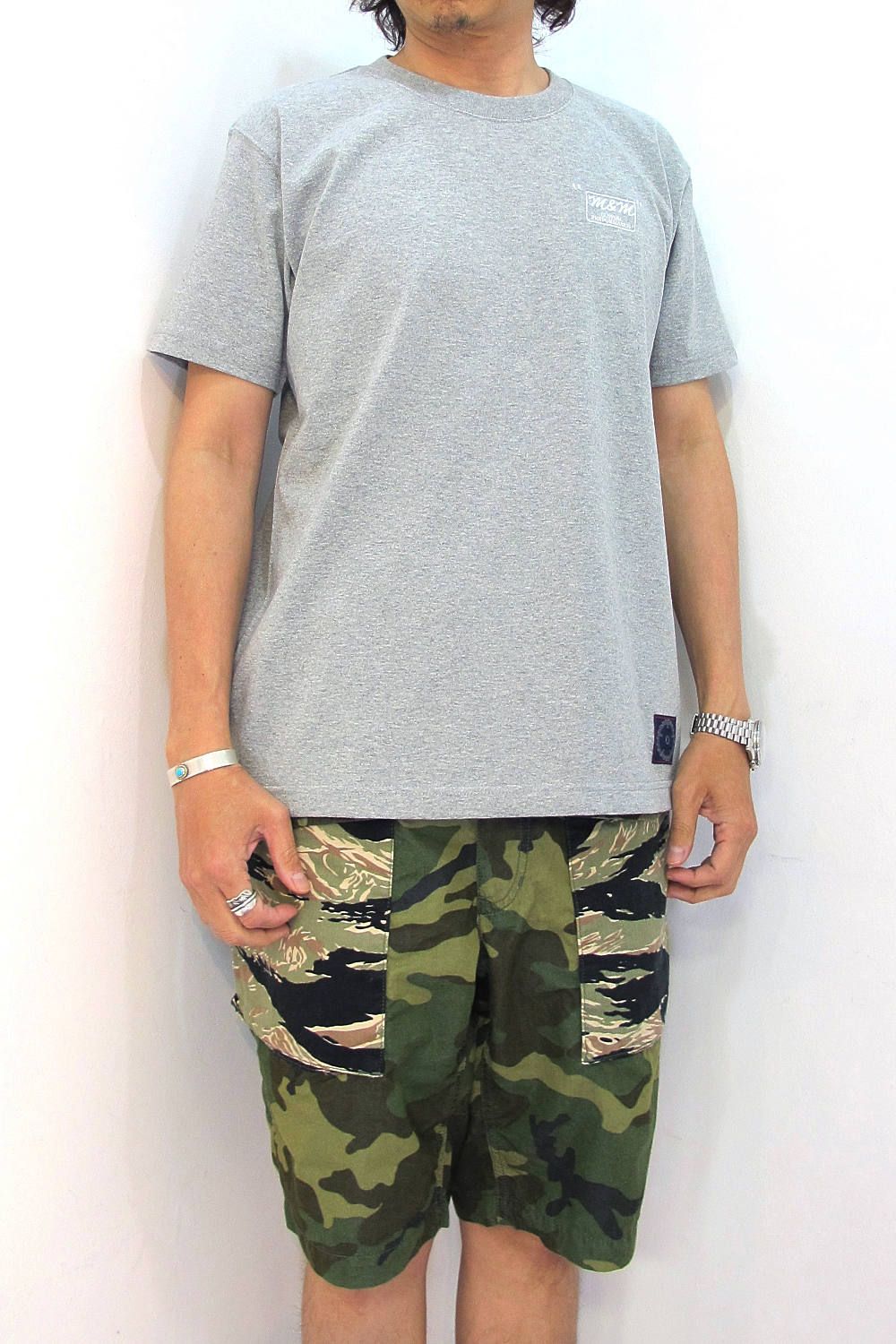 LIR BASIC STAR T (GRAY) / アンライバルド コラボT