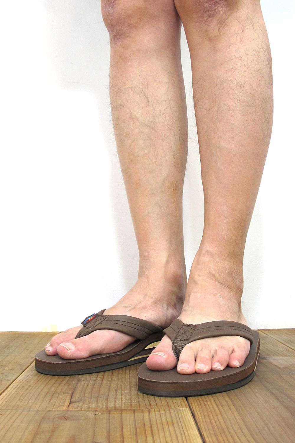 DOUBLE LAYER CLASSIC LEATHER with ARCH SUPPORT (MOCA) / ダブルミッドソール クラシックレザーサンダル
