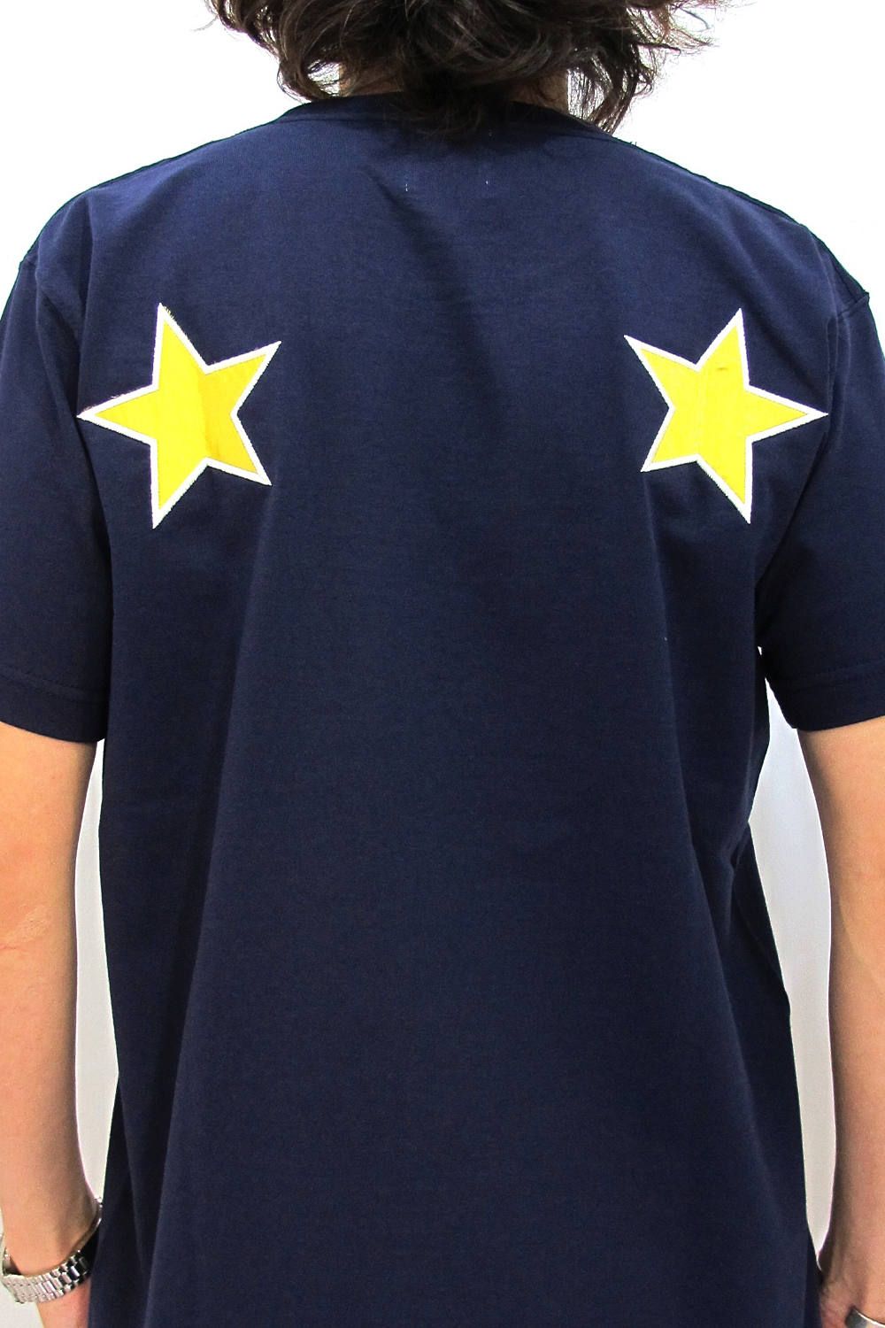 LIR BASIC STAR T (NAVY) / アンライバルド コラボT
