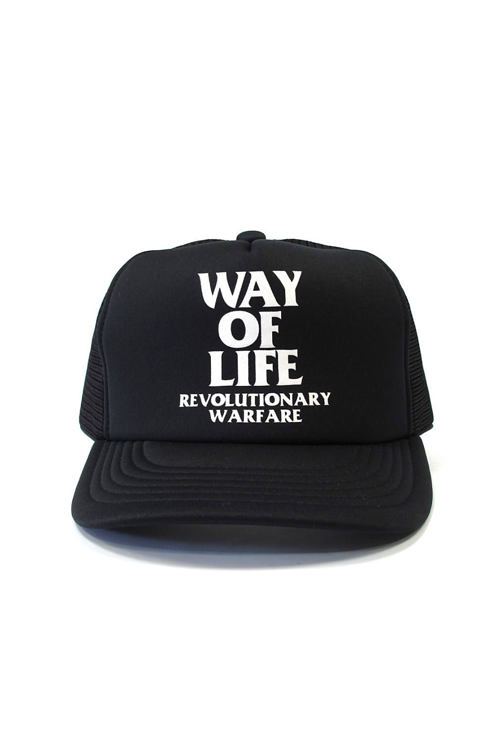RATS MESH CAP "WAY OF LIFE" 黒　希少 未使用