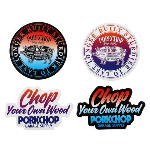 GRADATION STICKER SET (MULTI) / グラデーション ステッカーセット