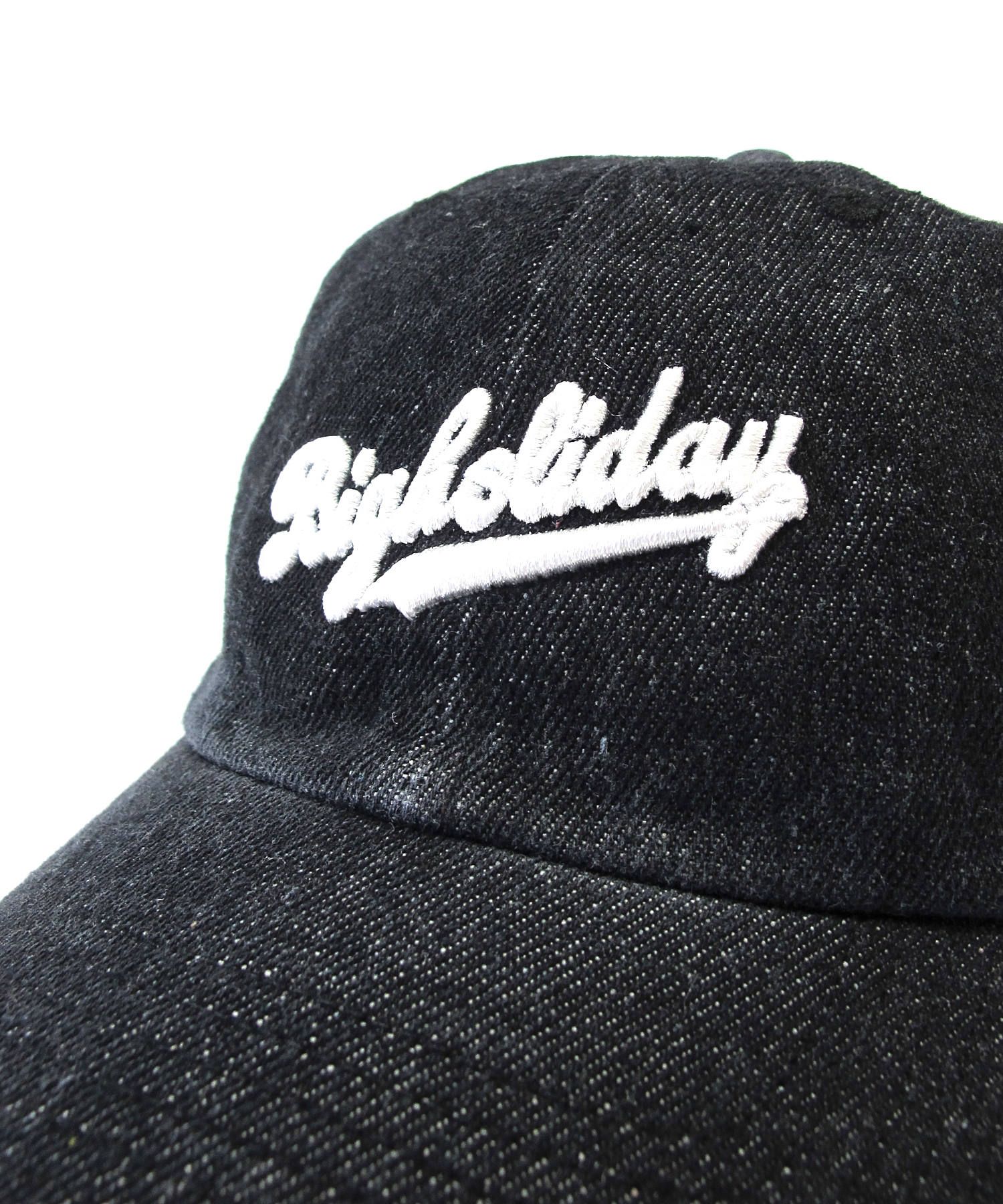 TMT ×STARTER DENIM CAP (BIGHOLIDAY) (BLACK) / スターターコラボデニムキャップ (BIGHOLIDAY) LOOPHOLE