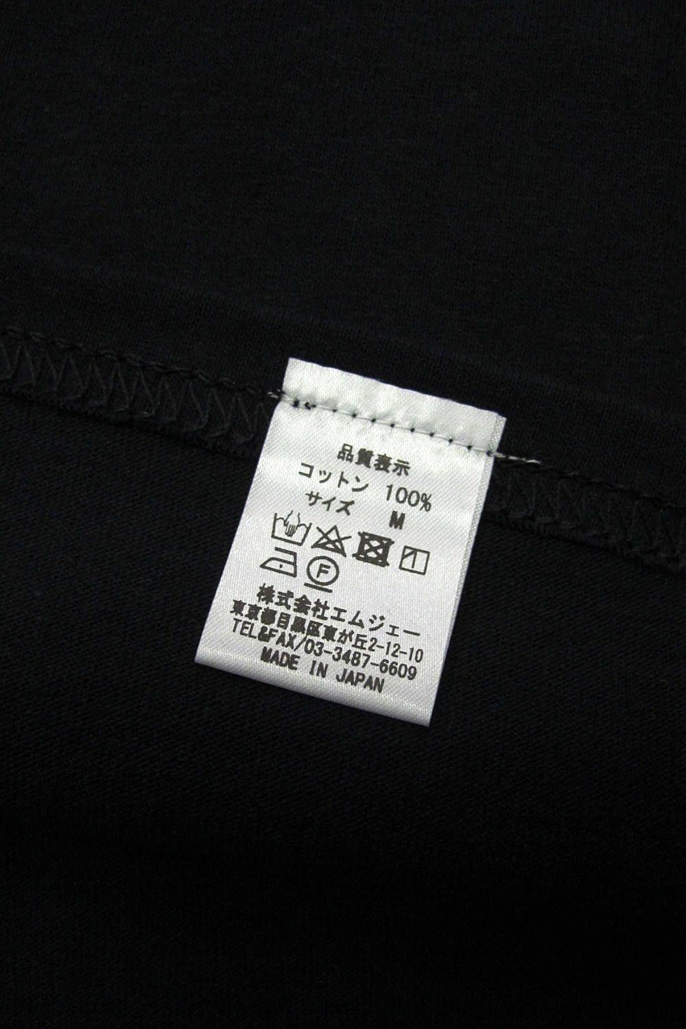× Tadanobu Asano BICYCLE LS TEE (BLACK) / 浅野忠信 コラボロンT (バイシクル)