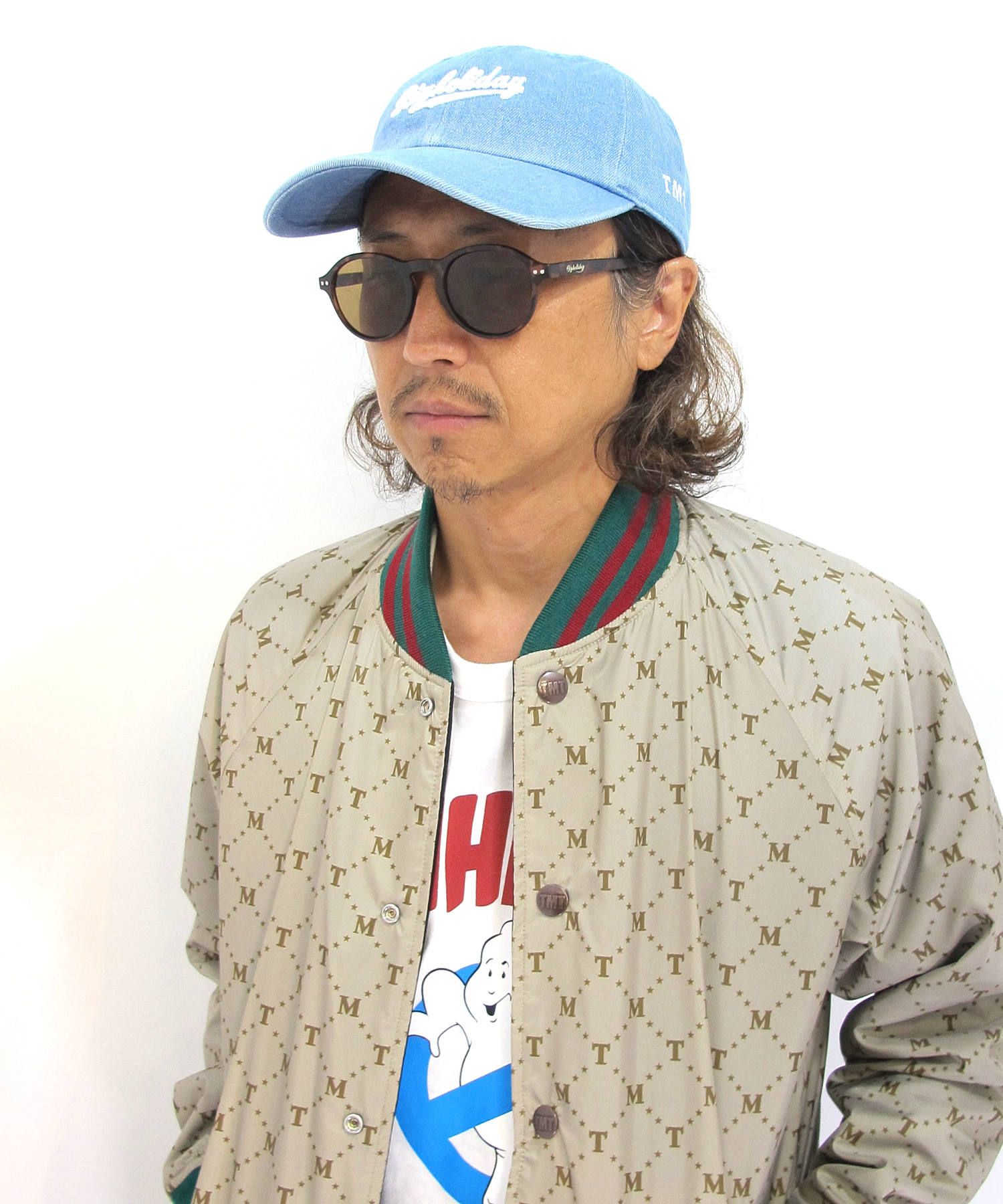 TMT ×STARTER DENIM CAP (BIGHOLIDAY) (BLACK) / スターターコラボデニムキャップ (BIGHOLIDAY) LOOPHOLE