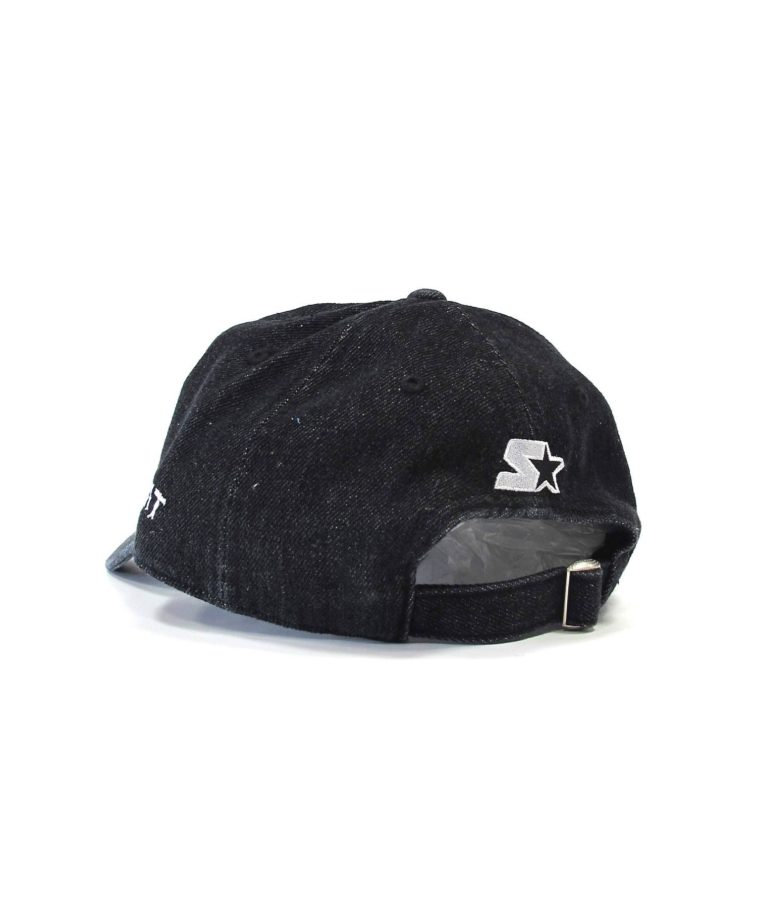 TMT ×STARTER DENIM CAP (BIGHOLIDAY) (BLACK) / スターターコラボデニムキャップ (BIGHOLIDAY) LOOPHOLE