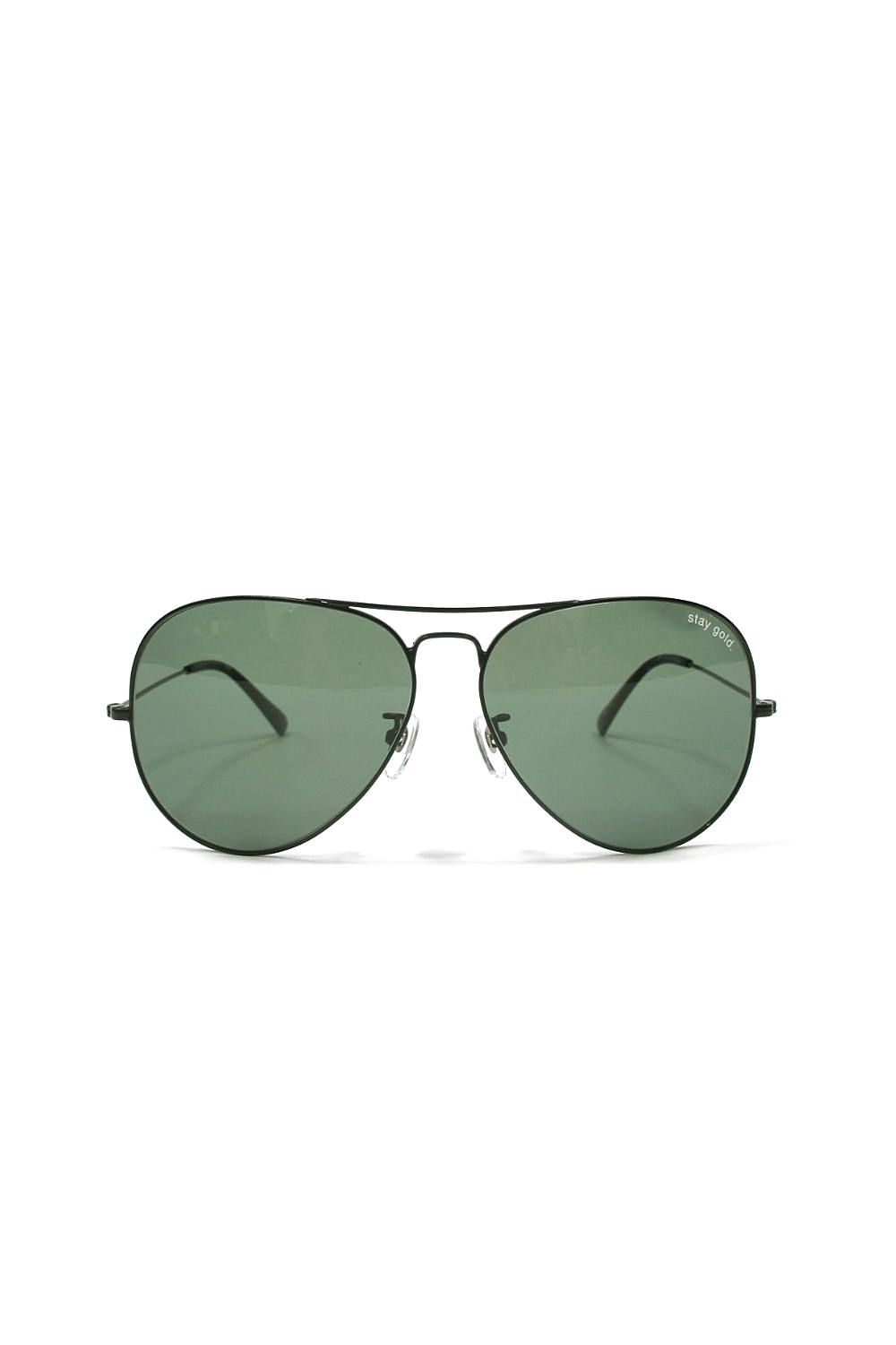 RATS - STAY GOLD SUNGLASSES (BLACK×HUNTER GREEN) / × TAKAHIROMIYASHITATheSoloist.コラボティアドロップ | LOOPHOLE