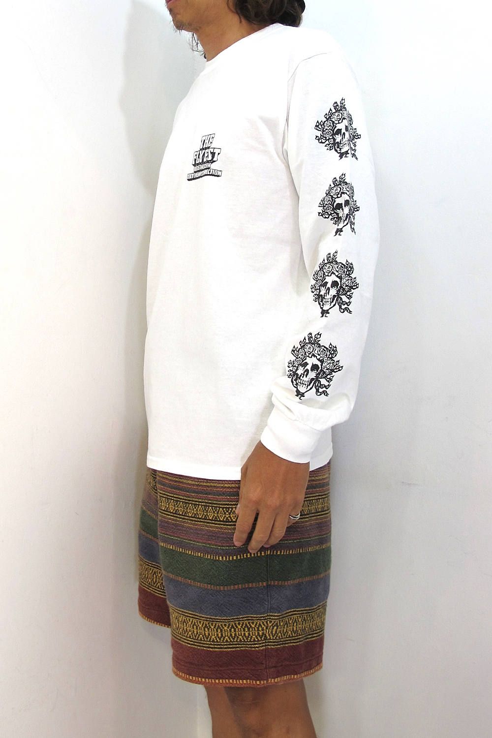 ×THC L/S TEE (WHITE) / TOKYO HEMP CONNECTION コラボロンT