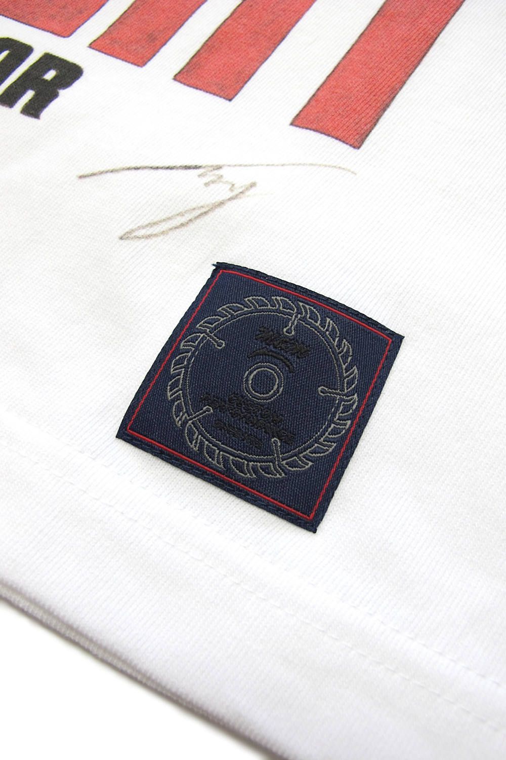 PRINT S/S TEE (WHITE) / CAFE&BAR DELIGHT コラボT