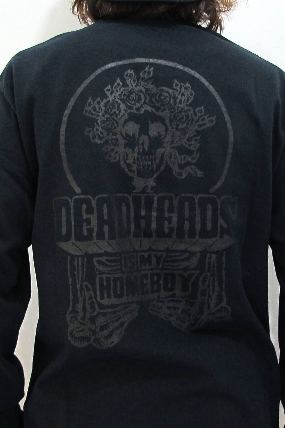 ×THC L/S TEE (BLACK) / TOKYO HEMP CONNECTION コラボロンT