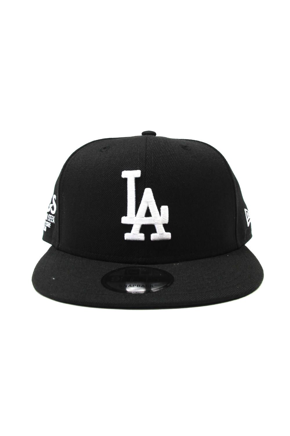 HIDE AND SEEK - ×NEWERA / LOS ANGELES DODGERS CAP (BLACK 