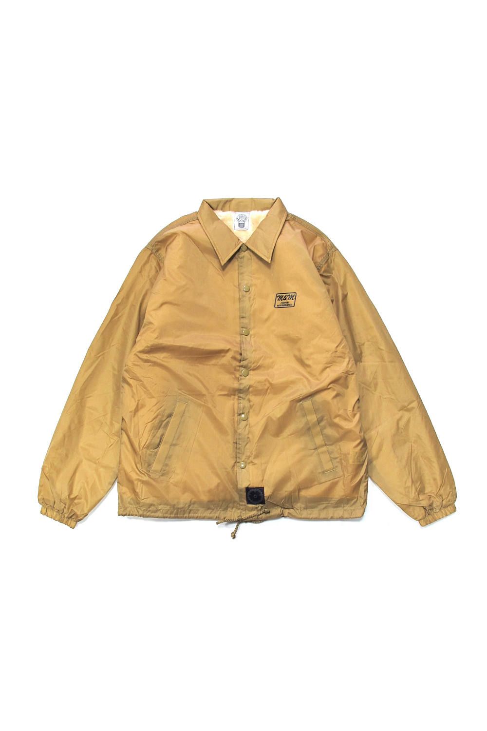 エムアンドエム Mu0026M ボアコーチジャケット KHAKI XL size-