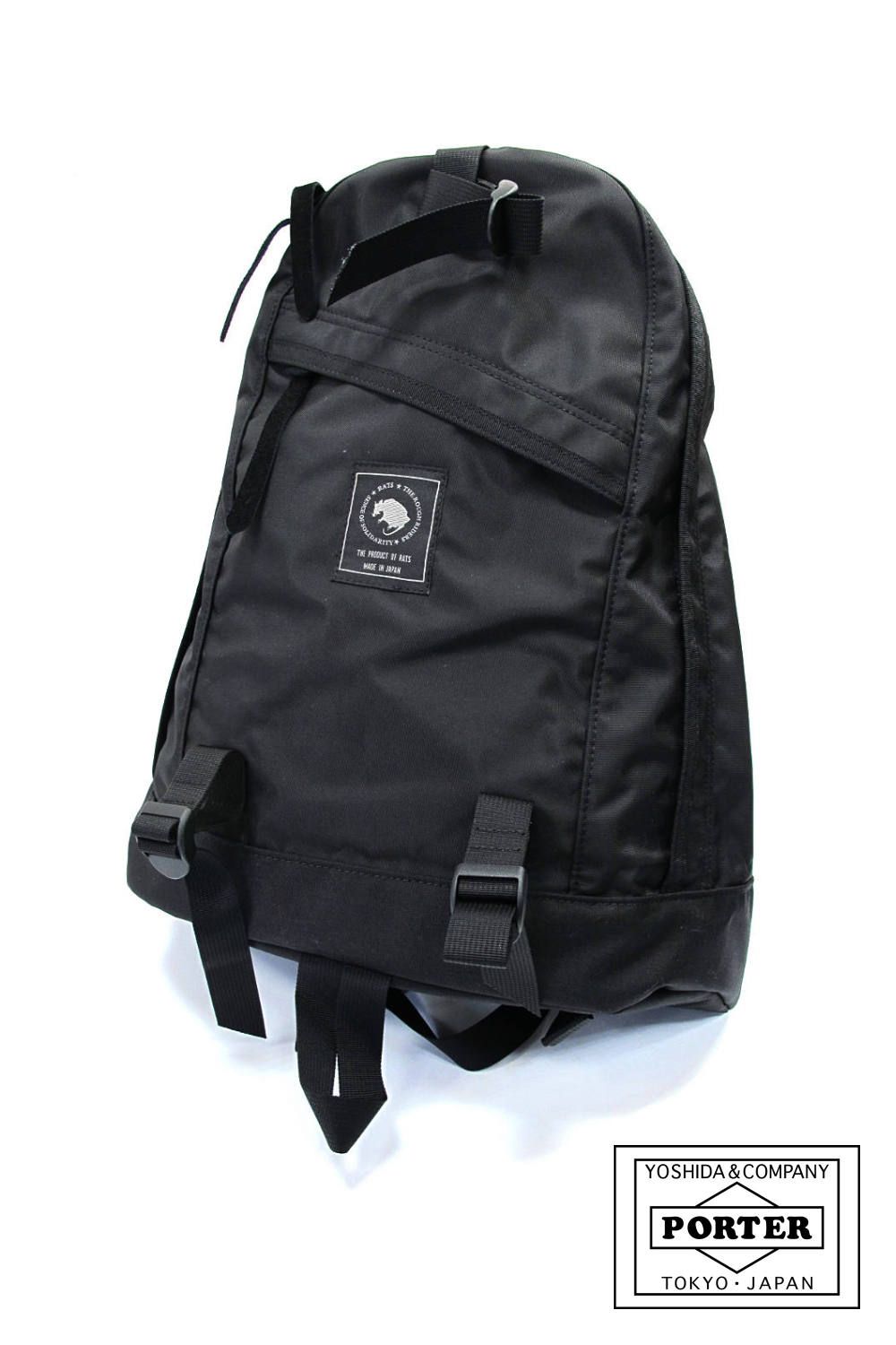 RATS - DAY PACK collaboration with PORTER (BLACK) / ポーター コラボバックパック |  LOOPHOLE