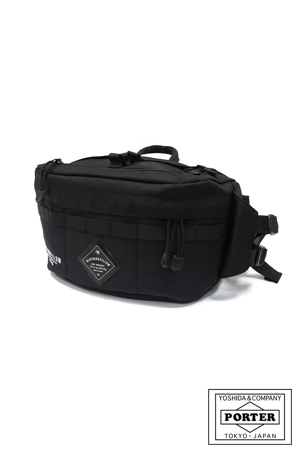 RATS - WAIST BAG collaboration with PORTER (BLACK) / ポーター ...