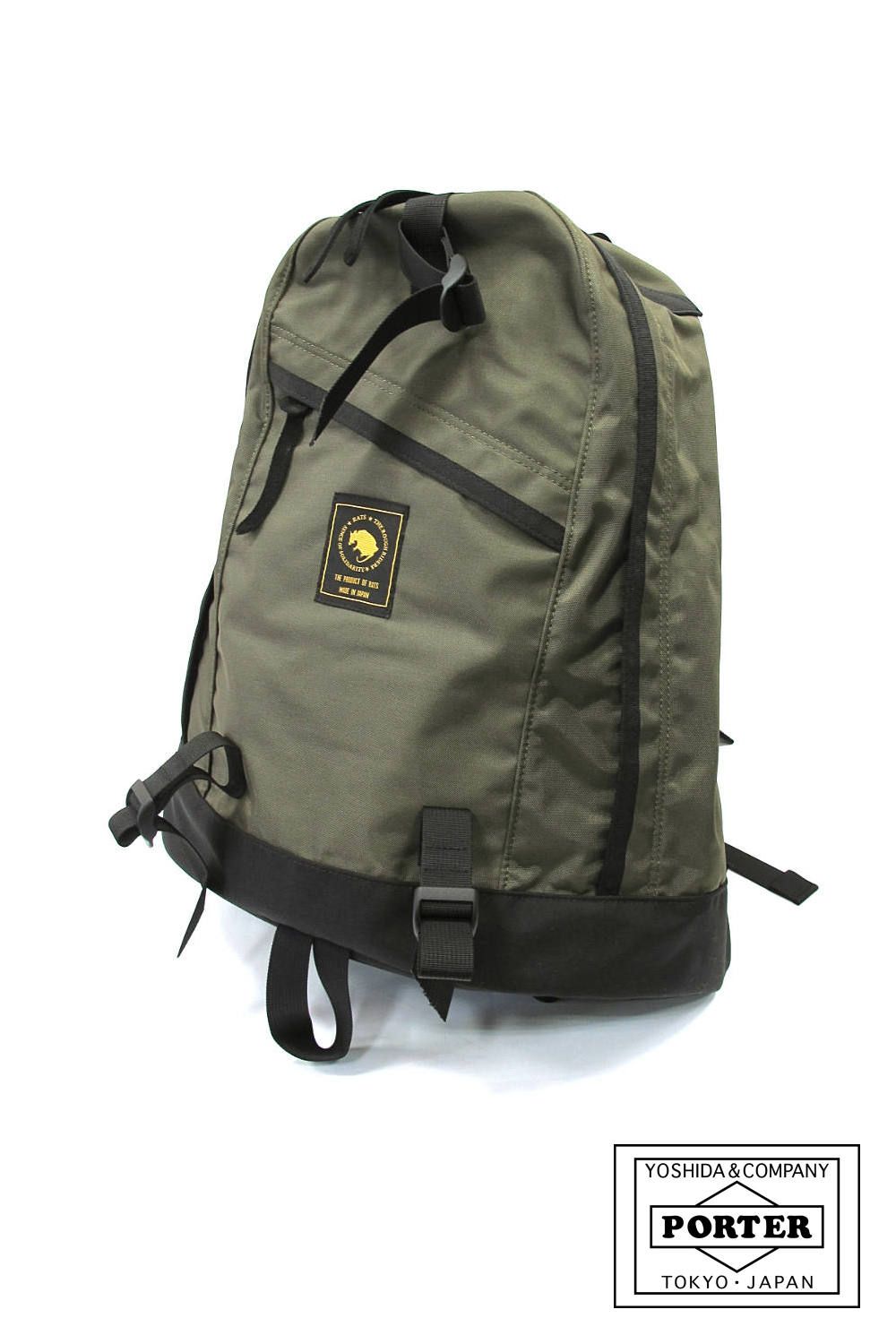 RATS - DAY PACK collaboration with PORTER (KHAKI) / ポーター コラボバックパック |  LOOPHOLE