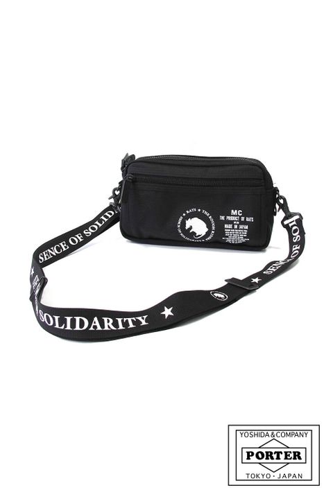 MINIMUM CASE collaboration with PORTER (BLACK) / ポーター コラボショルダーポーチ