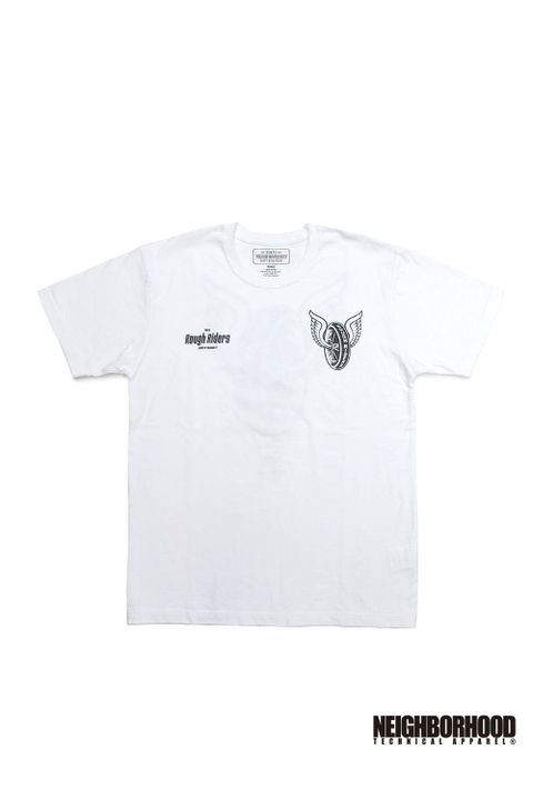 ×NEIGHBORHOOD T.R.R TEE (WHITE) / ×ネイバーフッド TOKYO ROUGH RIDERS T