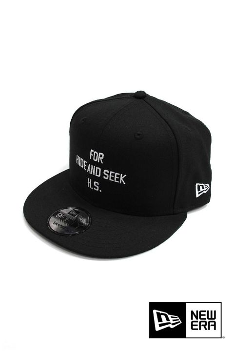 ×NEWERA / FOR HS CAP (BLACK) / ニューエラ コラボベースボールキャップ