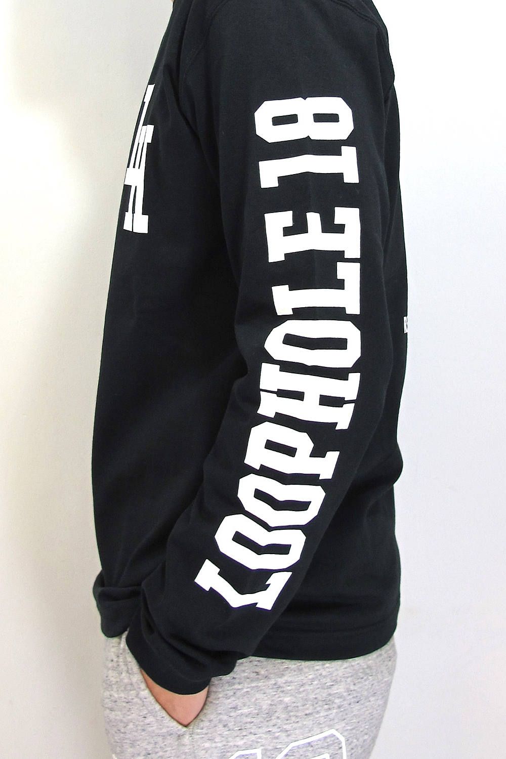 LOOPHOLE 18th ANNIVERSARY L/S TEE (BLACK) / ループホール18周年記念 L/S T
