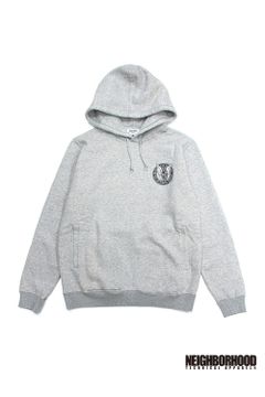 ×NEIGHBORHOOD T.R.R HOODED PARKA (GRAY) / ×ネイバーフッド TOKYO ROUGH RIDERS スウェットパーカー