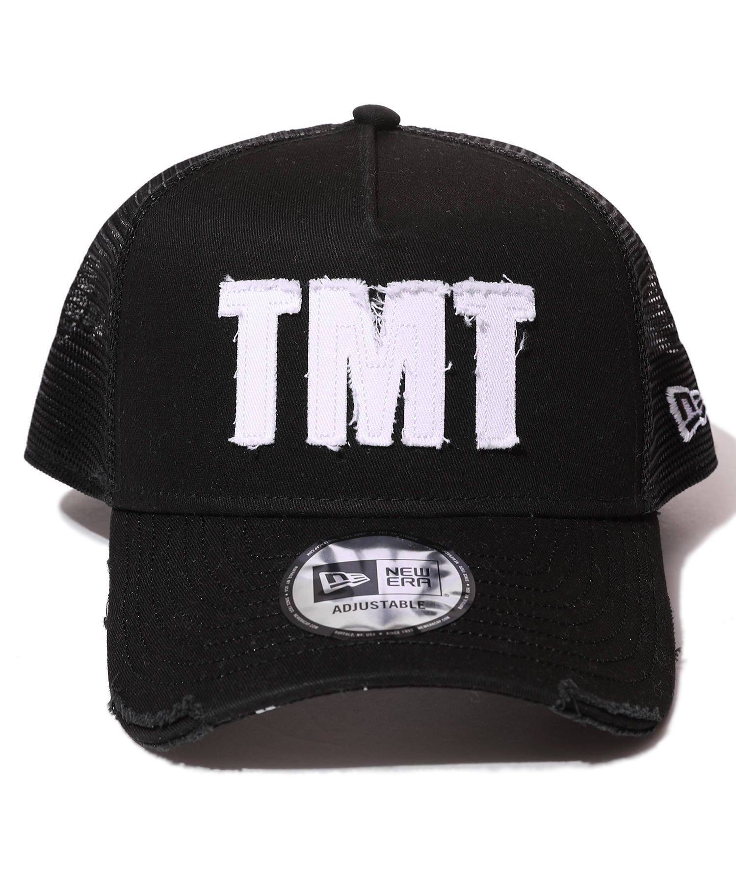 TMT - ×NEWERA 940 BLACK DENIM MESH CAP (TMT) (BLACK