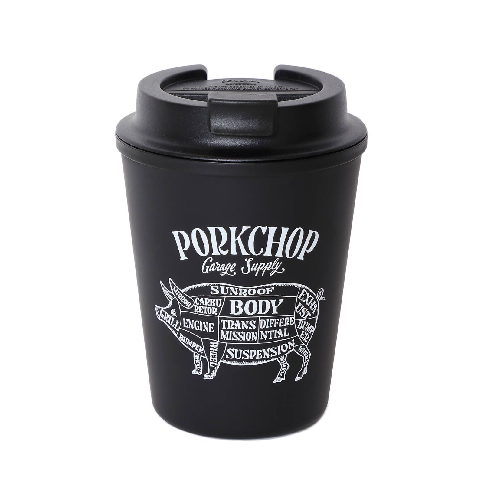 TUMBLER (BLACK) / テイクアウトカップ