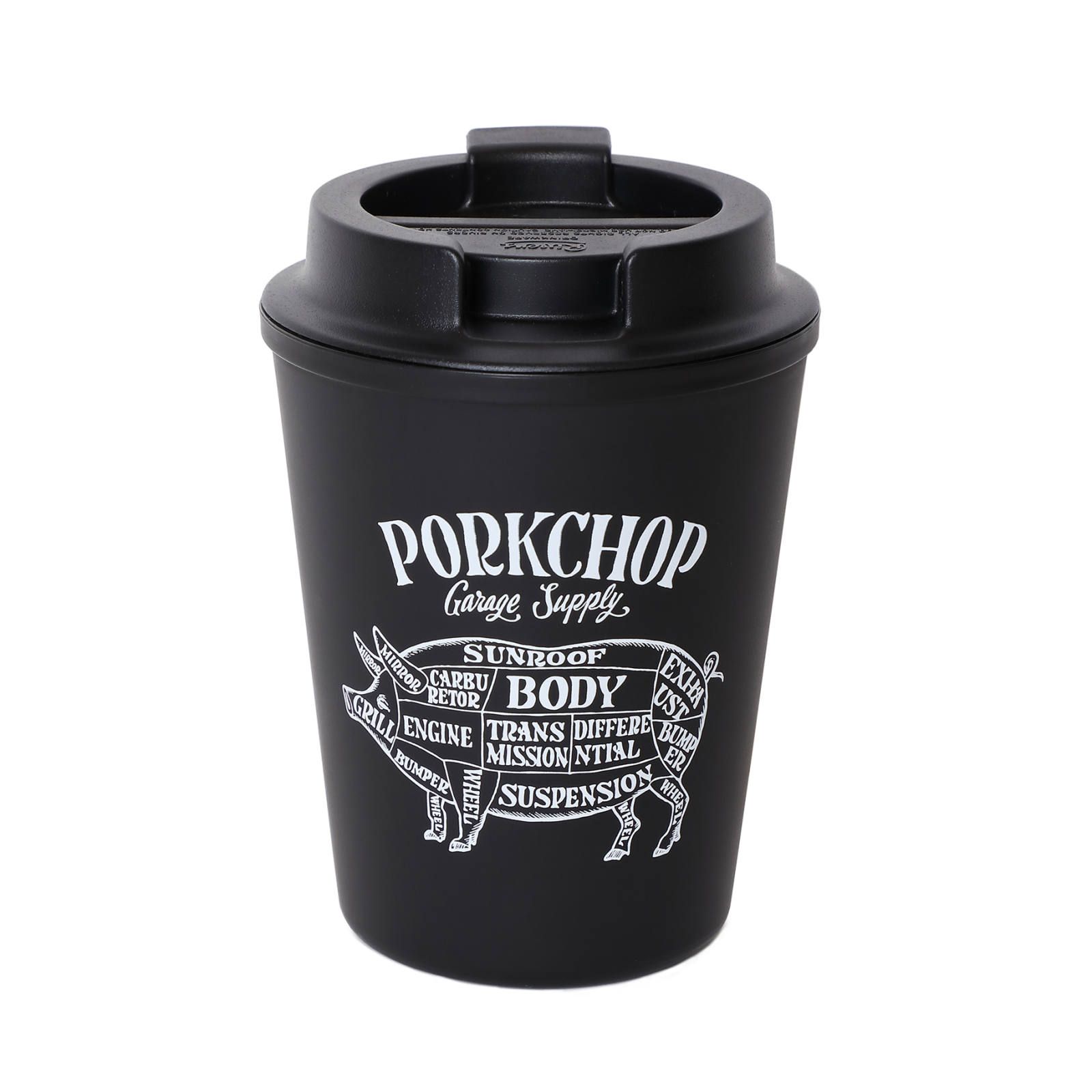 TUMBLER (BLACK) / テイクアウトカップ
