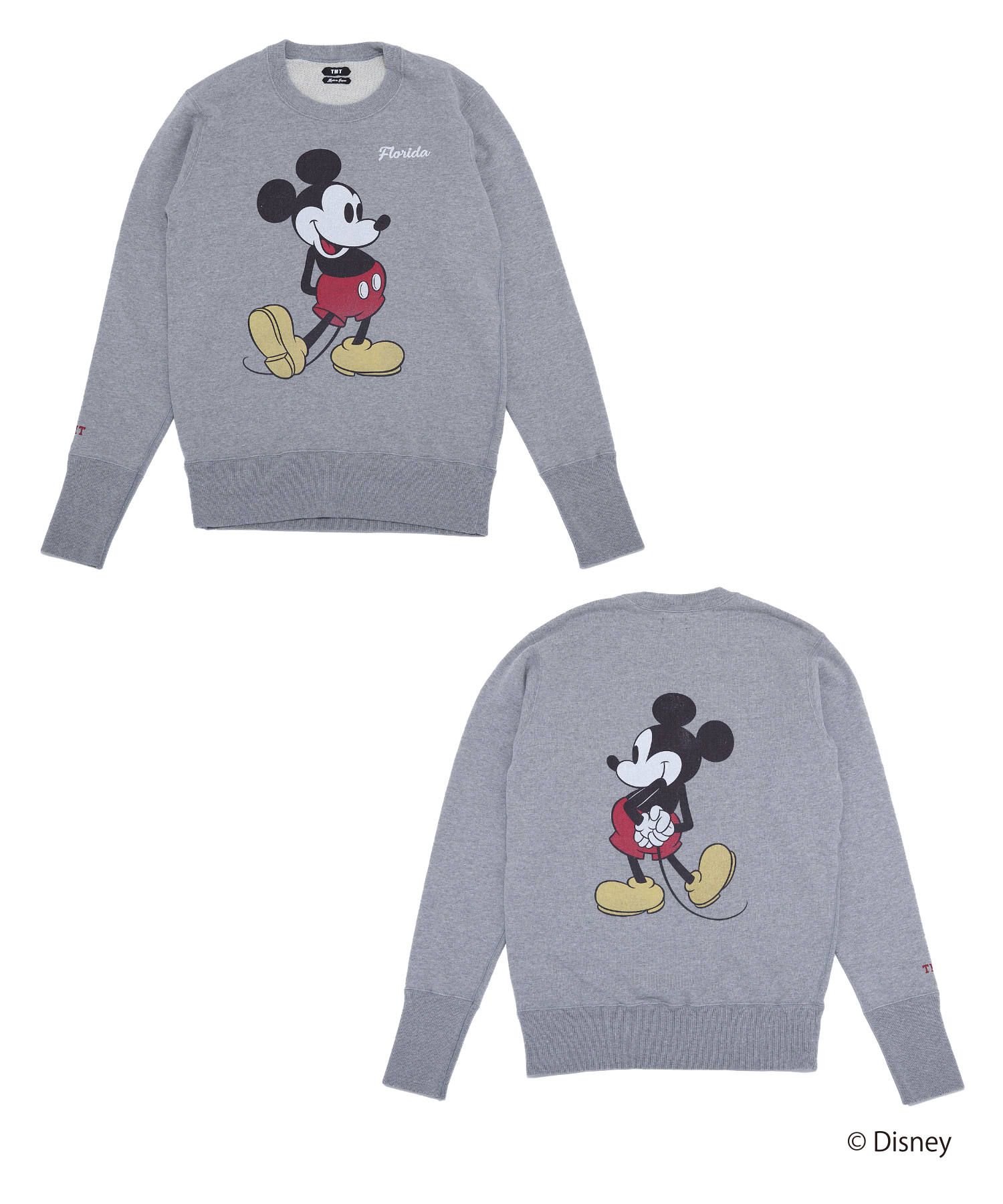 TMT VINTAGE SWEAT HOODIE(SURF)/MICKEY-