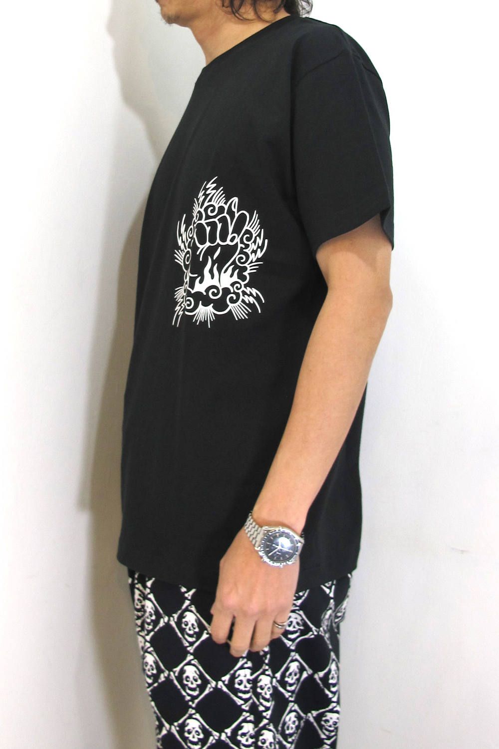 ×DELIVERYHELLS×HQ TEE (WHITE) / ×デリバリーヘルズ×HQ 3コラボレーションT