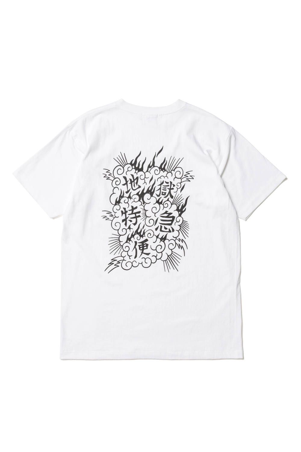×DELIVERYHELLS×HQ TEE (WHITE) / ×デリバリーヘルズ×HQ 3コラボレーションT