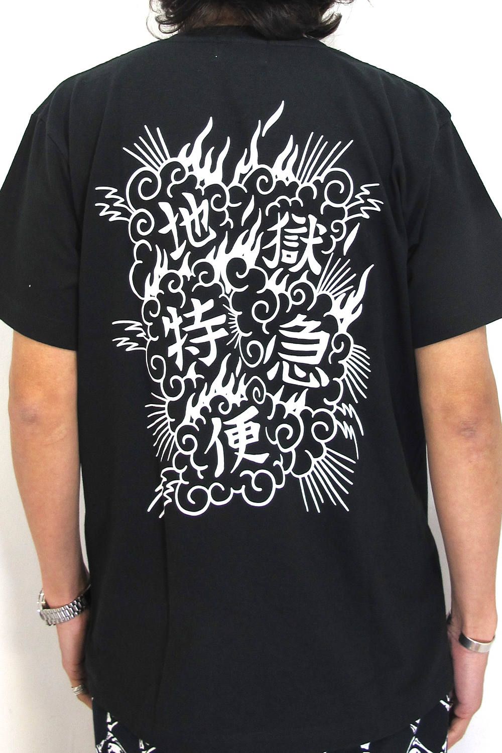 ×DELIVERYHELLS×HQ TEE (WHITE) / ×デリバリーヘルズ×HQ 3コラボレーションT