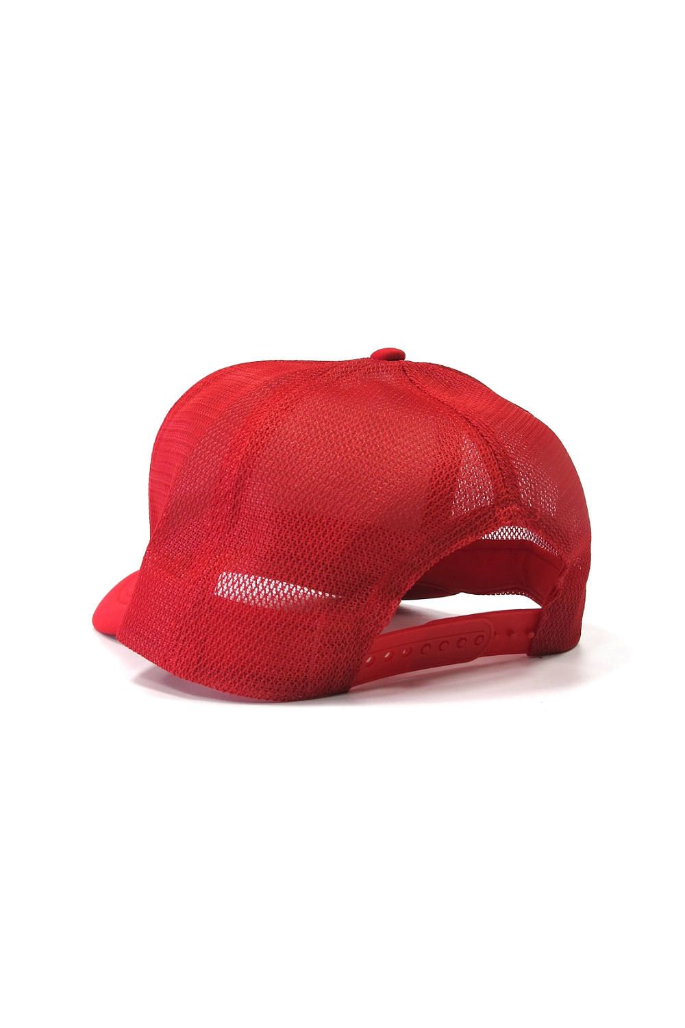 M&M CUSTOM PERFORMANCE - PRINT MESH CAP (RED) / プリントメッシュ 