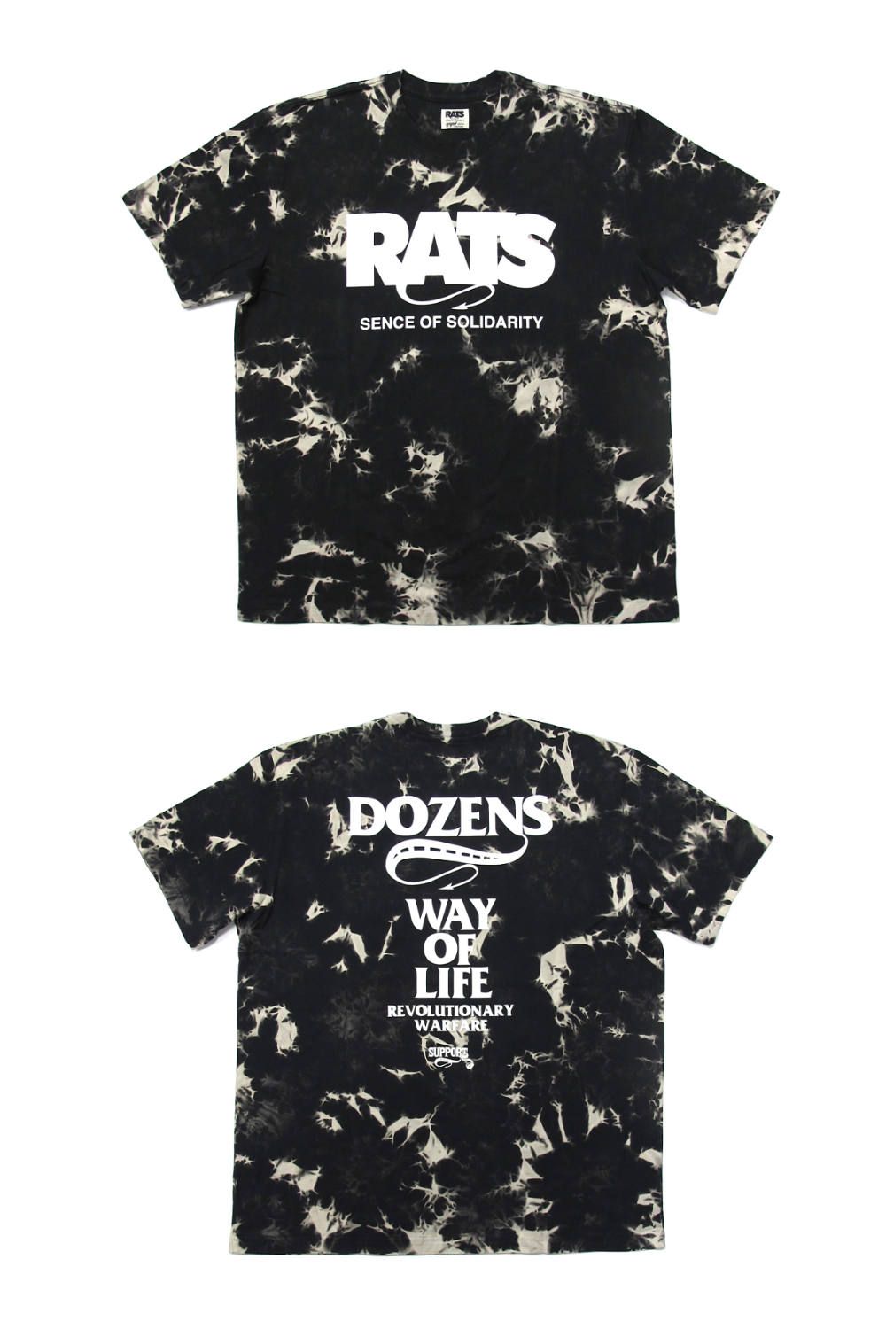 ラッツ rats ボックス ロゴ Tシャツ - Tシャツ/カットソー(半袖/袖なし)