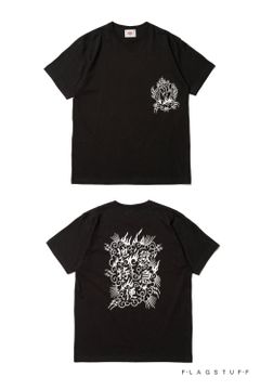 ×DELIVERYHELLS×HQ TEE (WHITE) / ×デリバリーヘルズ×HQ 3コラボレーションT