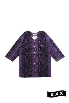 YOIYOI GION (宵々祇園) / ×GOD SELECTION XXX KOIKUCHI (PURPLE) / ×ゴッドセレクション コラボ鯉口シャツ