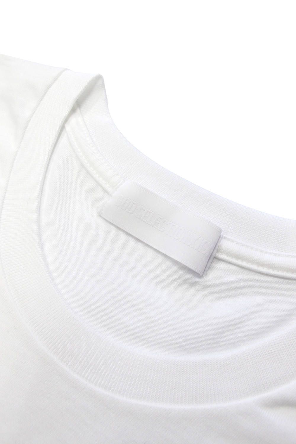 ×GOD SELECTION XXX S/S TEE (WHITE) / ×ゴッドセレクション コラボT