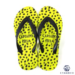 × CYAARVO / LEOPARD FLIP FLOP (YELLOW) / シアーヴォ コラボビーチサンダル