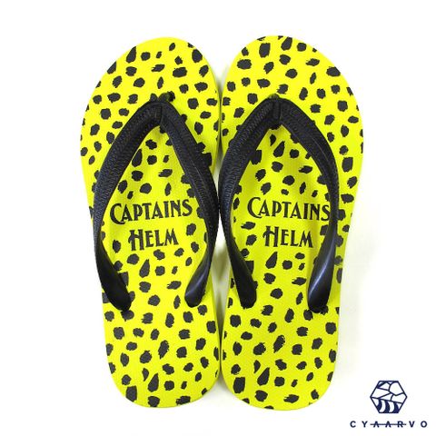 × CYAARVO / LEOPARD FLIP FLOP (YELLOW) / シアーヴォ コラボビーチサンダル