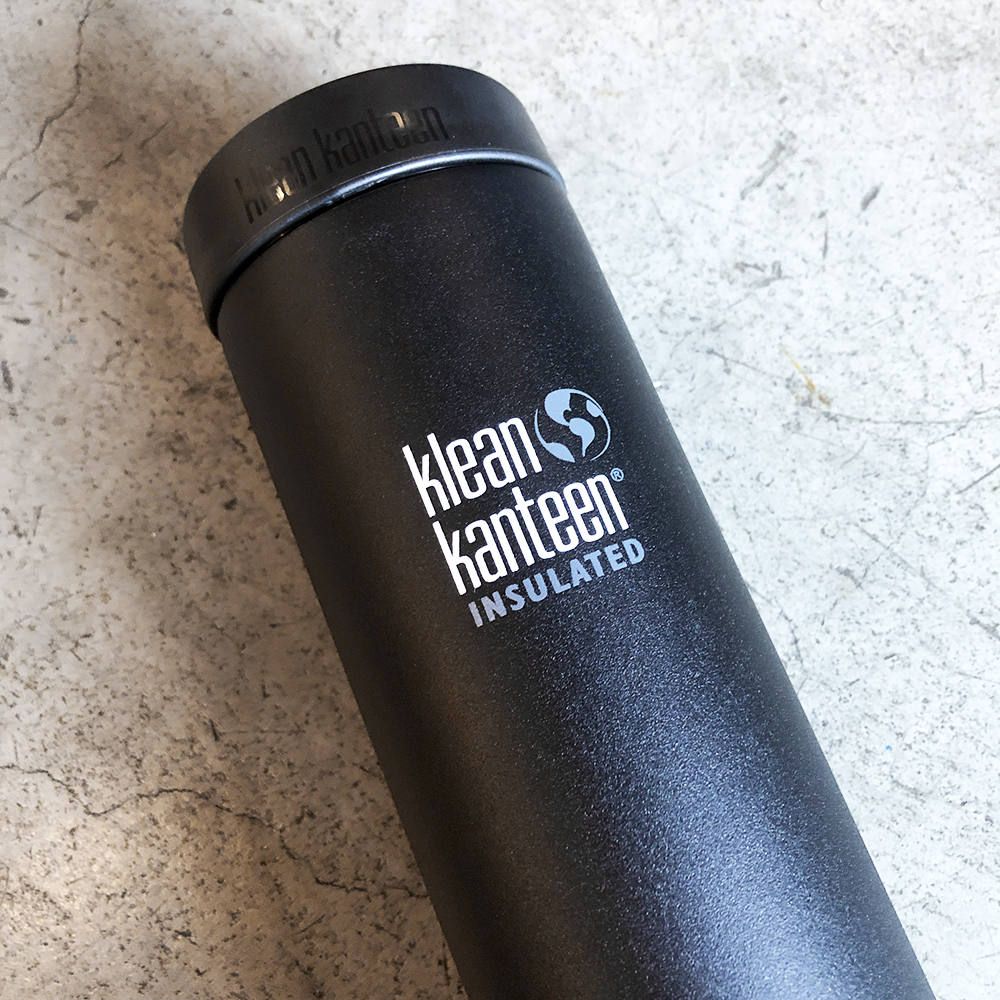 × KLEAN KANTEEN TK Wide 20oz (BLACK) / ×クリーン カンティーン 真空断熱ステンレスボトル