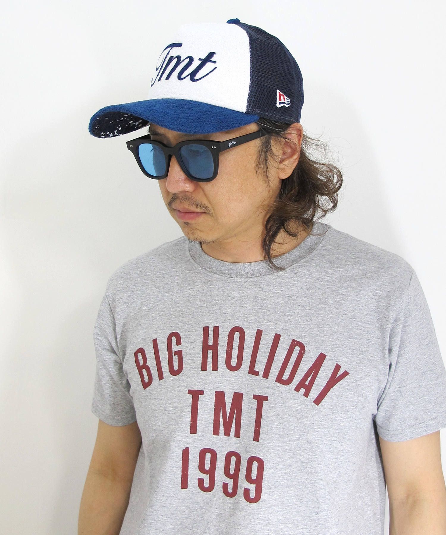 TMT - ×NEWERA 940 PILE TRACKER MESH CAP (TMT) (BLUE) / ニューエラ