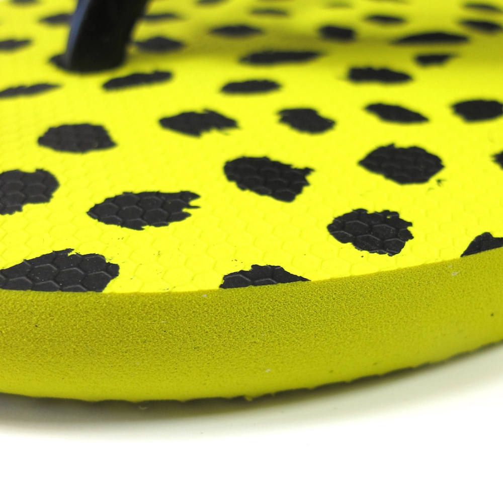 × CYAARVO / LEOPARD FLIP FLOP (YELLOW) / シアーヴォ コラボビーチサンダル